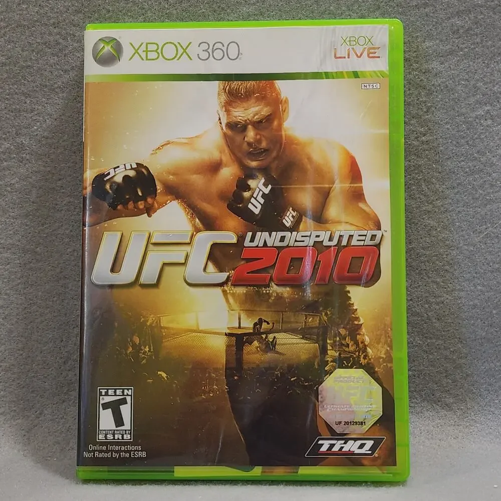 UFC UNDISPUTED 2010 XBox 360 (2010) Complete With Manual Untested